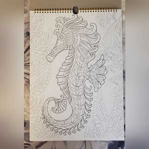 Large Coloring Pad